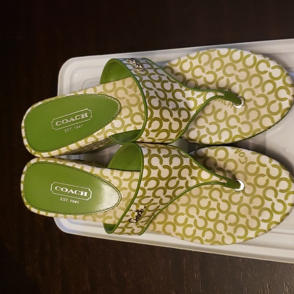 Coach Sandals - Picture 1 of 4